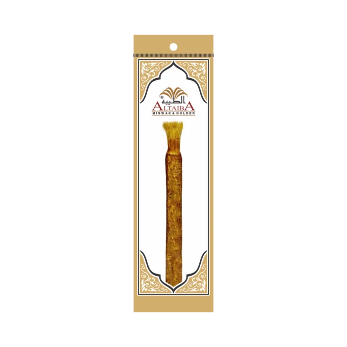 4 Pieces Miswak- Natural Toothbrush-Meswak, Peelu-Chewing Stick - SIWAK AT TAIBA